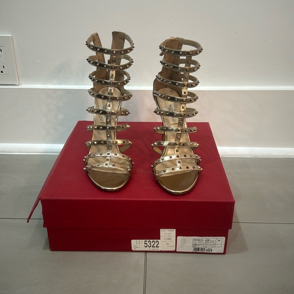 Valentino rockstud heels.